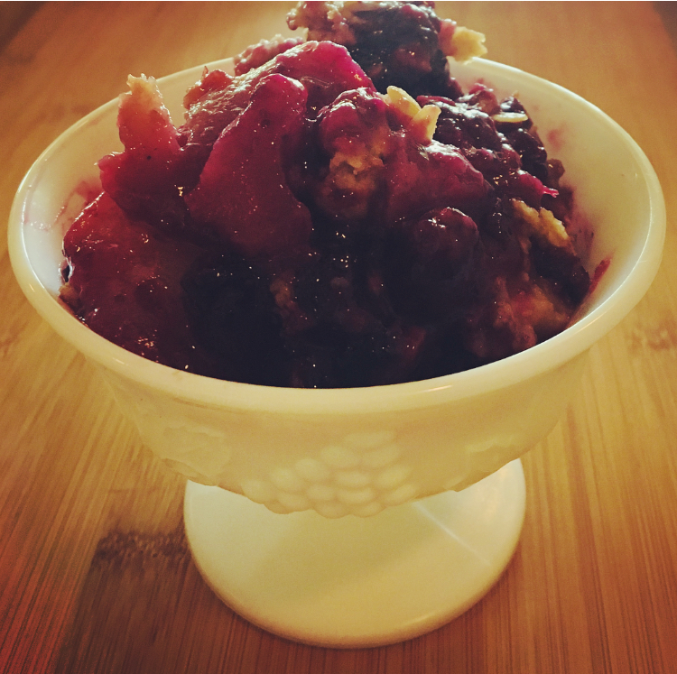 Blueberry Peach Crisp