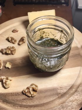 Garlic Scape Pesto