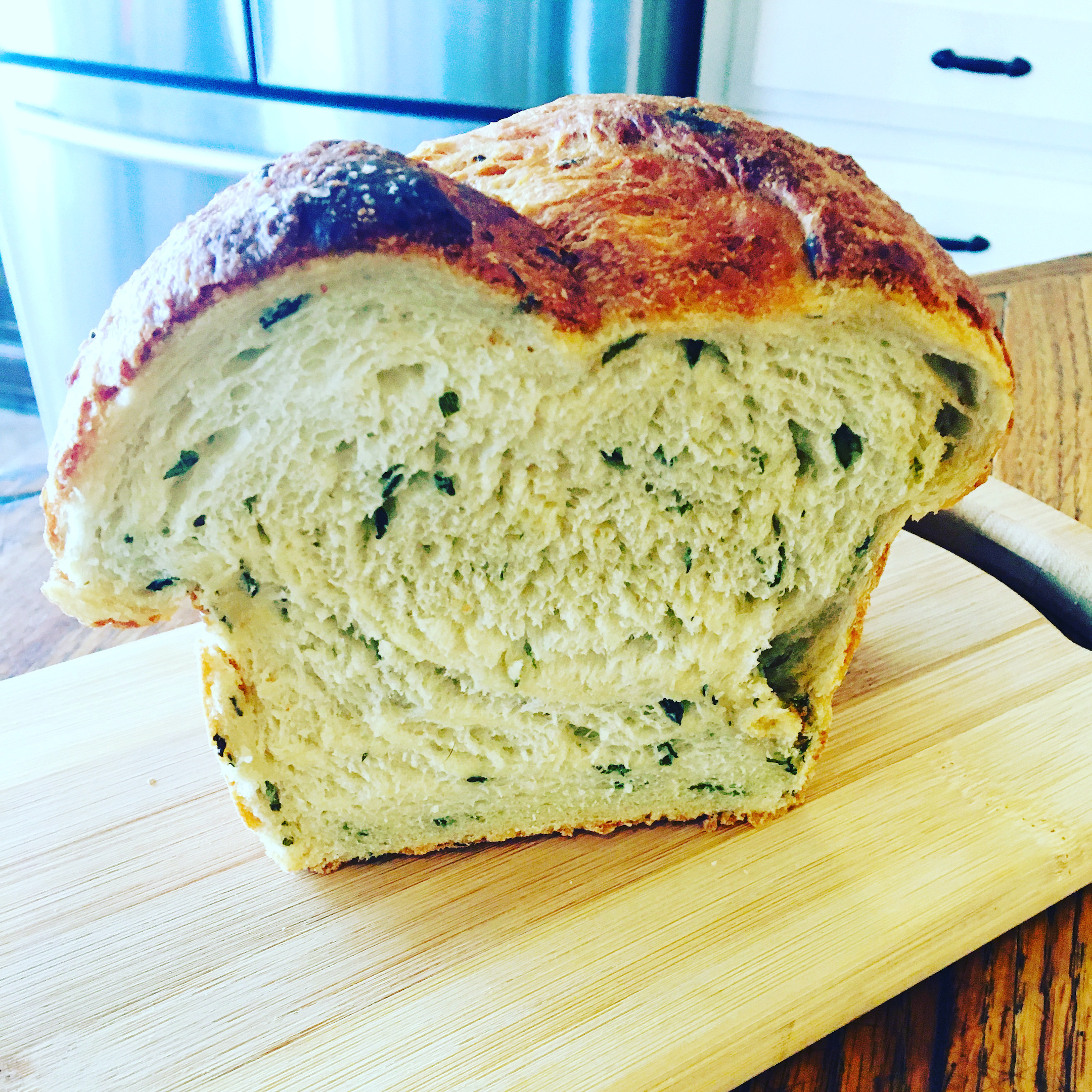 Potato Bread with Chives